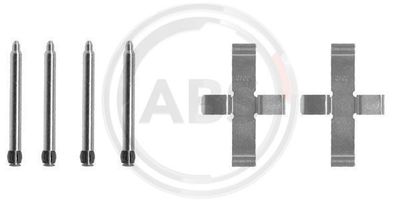 Accessory Kit, disc brake pad A.B.S. 1076Q