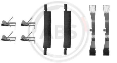 Accessory Kit, disc brake pad A.B.S. 1079Q