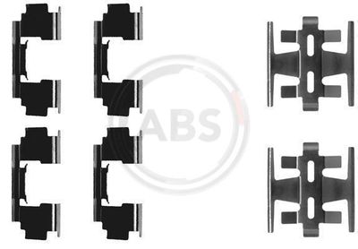 Accessory Kit, disc brake pad A.B.S. 1090Q