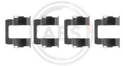 Accessory Kit, disc brake pad A.B.S. 1102Q