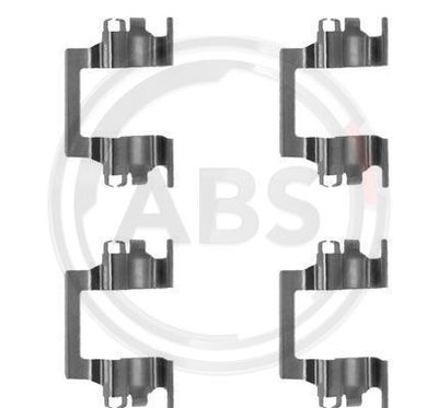 Accessory Kit, disc brake pad A.B.S. 1117Q