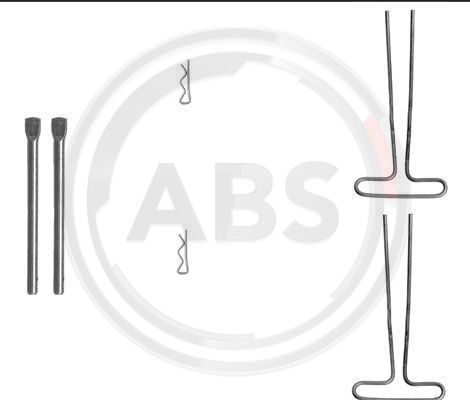 A.B.S. 1120Q Accessory Kit, disc brake pad