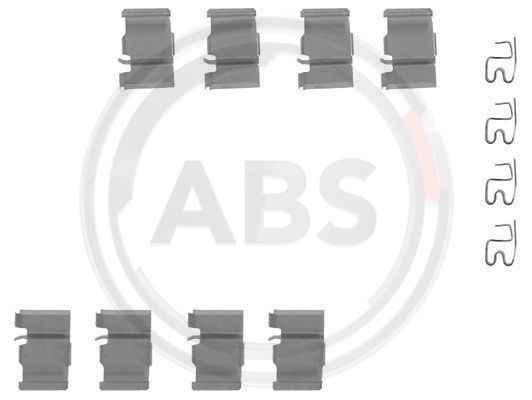 A.B.S. 1133Q Accessory Kit, disc brake pad