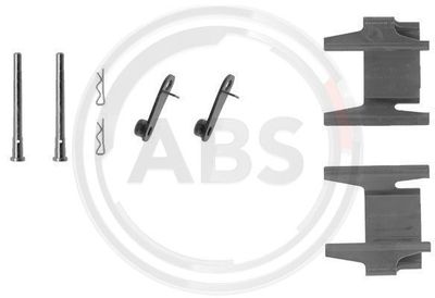 Accessory Kit, disc brake pad A.B.S. 1142Q
