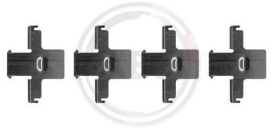 Accessory Kit, disc brake pad A.B.S. 1157Q