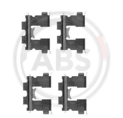 Accessory Kit, disc brake pad A.B.S. 1163Q