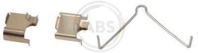 Accessory Kit, disc brake pad A.B.S. 1166Q