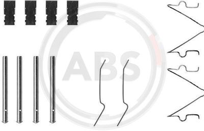 Accessory Kit, disc brake pad A.B.S. 1173Q