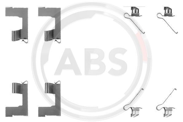 A.B.S. 1179Q Accessory Kit, disc brake pad