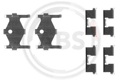 Accessory Kit, disc brake pad A.B.S. 1185Q