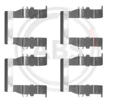 A.B.S. 1194Q Accessory Kit, disc brake pad