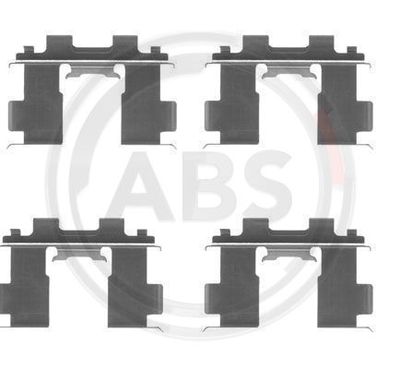 Accessory Kit, disc brake pad A.B.S. 1205Q