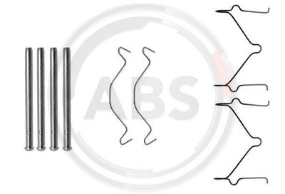 Accessory Kit, disc brake pad A.B.S. 1209Q