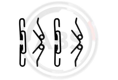 Accessory Kit, disc brake pad A.B.S. 1220Q