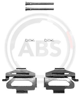 Accessory Kit, disc brake pad A.B.S. 1225Q