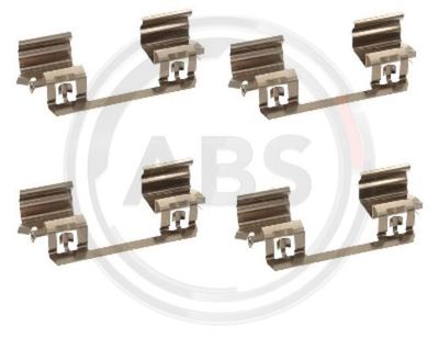 Accessory Kit, disc brake pad A.B.S. 1234Q