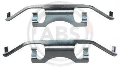 Accessory Kit, disc brake pad A.B.S. 1241Q