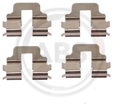 A.B.S. 1247Q Accessory Kit, disc brake pad