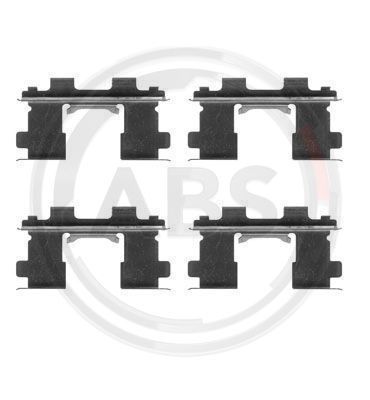 Accessory Kit, disc brake pad A.B.S. 1253Q