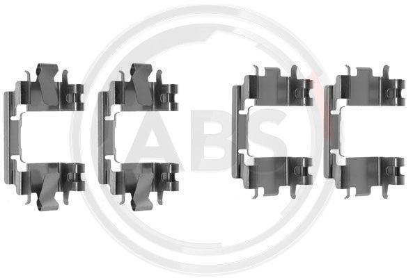A.B.S. 1257Q Accessory Kit, disc brake pad