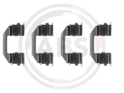 Accessory Kit, disc brake pad A.B.S. 1258Q