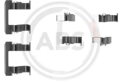 Accessory Kit, disc brake pad A.B.S. 1260Q