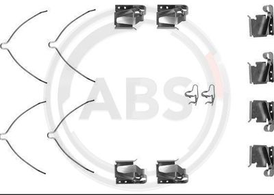 Accessory Kit, disc brake pad A.B.S. 1268Q