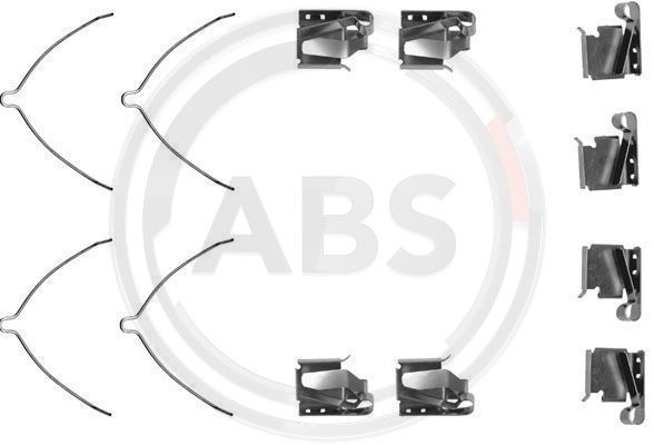 A.B.S. 1269Q Accessory Kit, disc brake pad