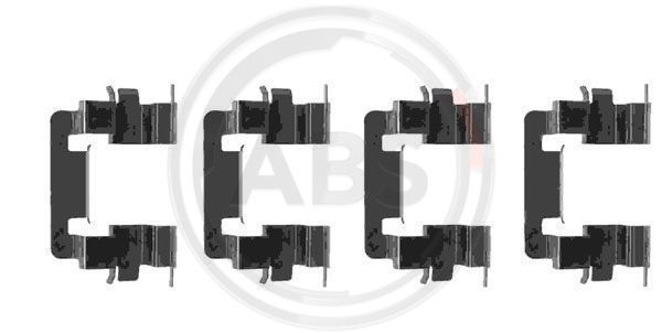 A.B.S. 1278Q Accessory Kit, disc brake pad