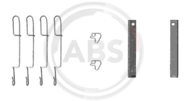 A.B.S. 1280Q Accessory Kit, disc brake pad