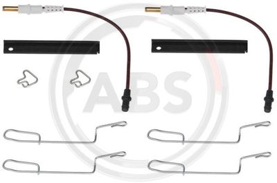 Accessory Kit, disc brake pad A.B.S. 1280XQ