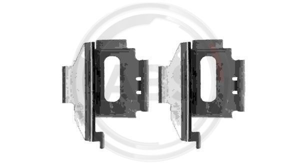 A.B.S. 1282Q Accessory Kit, disc brake pad