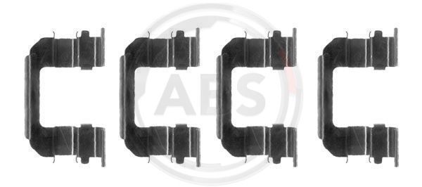 A.B.S. 1287Q Accessory Kit, disc brake pad