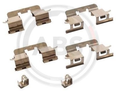 Accessory Kit, disc brake pad A.B.S. 1290Q