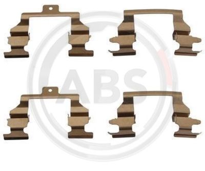 Accessory Kit, disc brake pad A.B.S. 1291Q