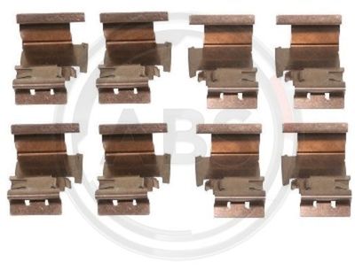 Accessory Kit, disc brake pad A.B.S. 1298Q