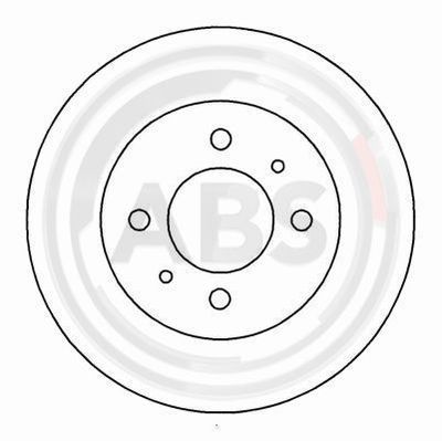 Brake Disc A.B.S. 15034