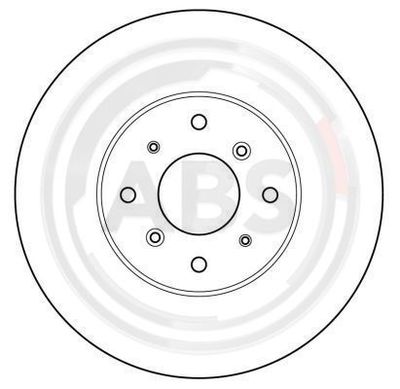 Brake Disc A.B.S. 15613
