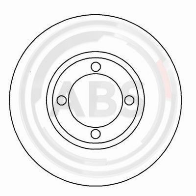Brake Disc A.B.S. 15924