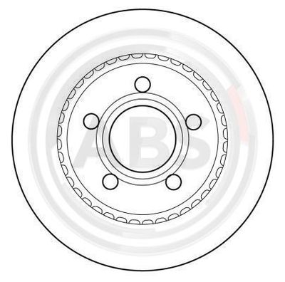 Brake Disc A.B.S. 15937
