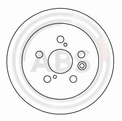 Brake Disc A.B.S. 15990