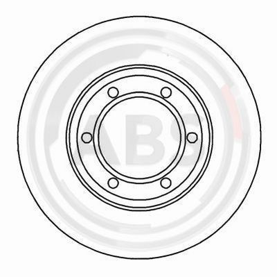 Brake Disc A.B.S. 15998