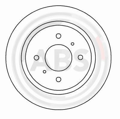 Brake Disc A.B.S. 16018