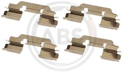 Accessory Kit, disc brake pad A.B.S. 1601Q