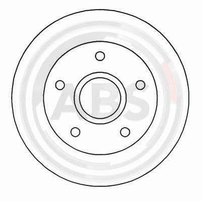Brake Disc A.B.S. 16027
