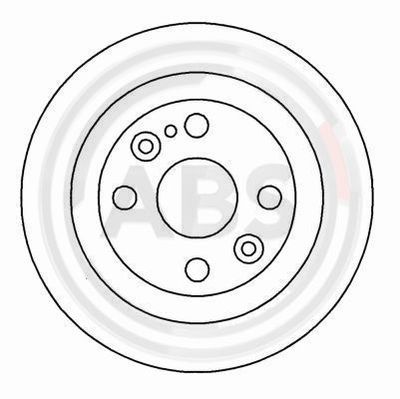 Brake Disc A.B.S. 16088