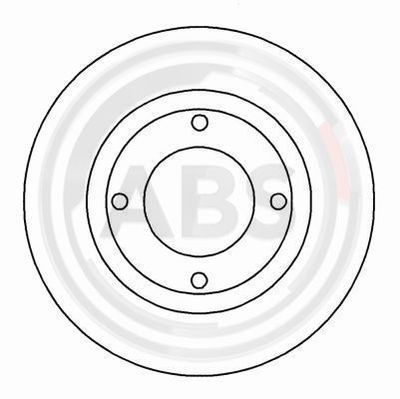 Brake Disc A.B.S. 16133