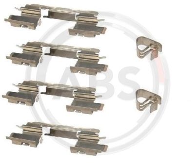 Accessory Kit, disc brake pad A.B.S. 1613Q