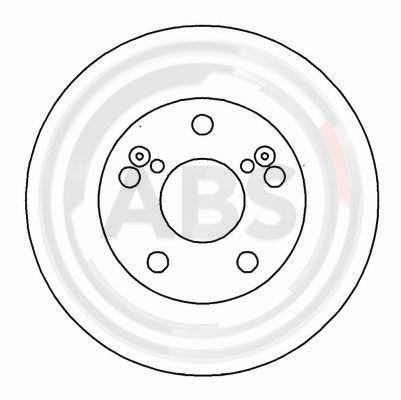 A.B.S. 16158 Brake Disc