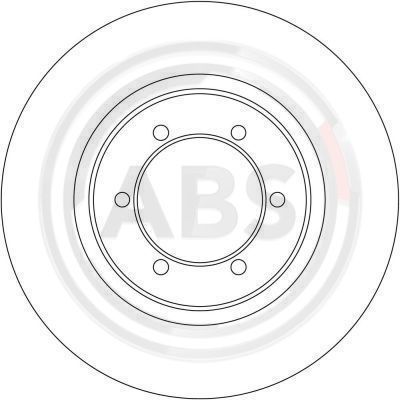 Brake Disc A.B.S. 16168